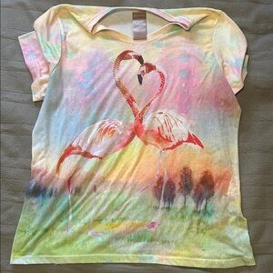 White Stag Pastel Flamingo Blouse